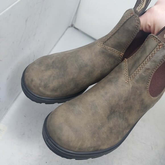 Blundstone WOMENS Chelsea Rustic Brown Boot - Picture 8 of 8